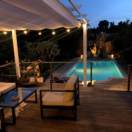 ヴィラ Cannes Charming Private Pool, Total Privacy & Southern Sun ル·カネ